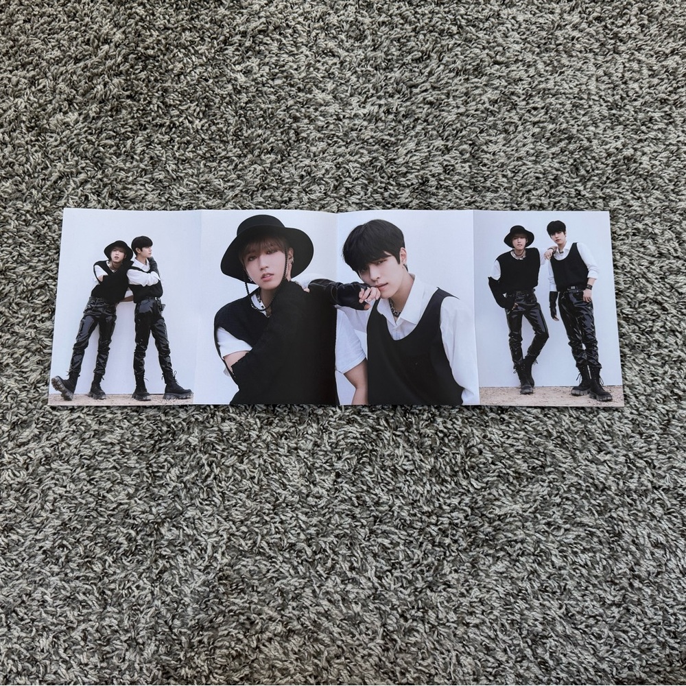 Official Stray Kids HAN & Seungmin Mini Poster - No Easy